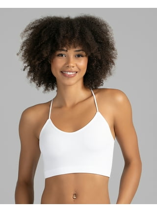No Boundaries Bralettes in Womens Bras | White - Walmart.com