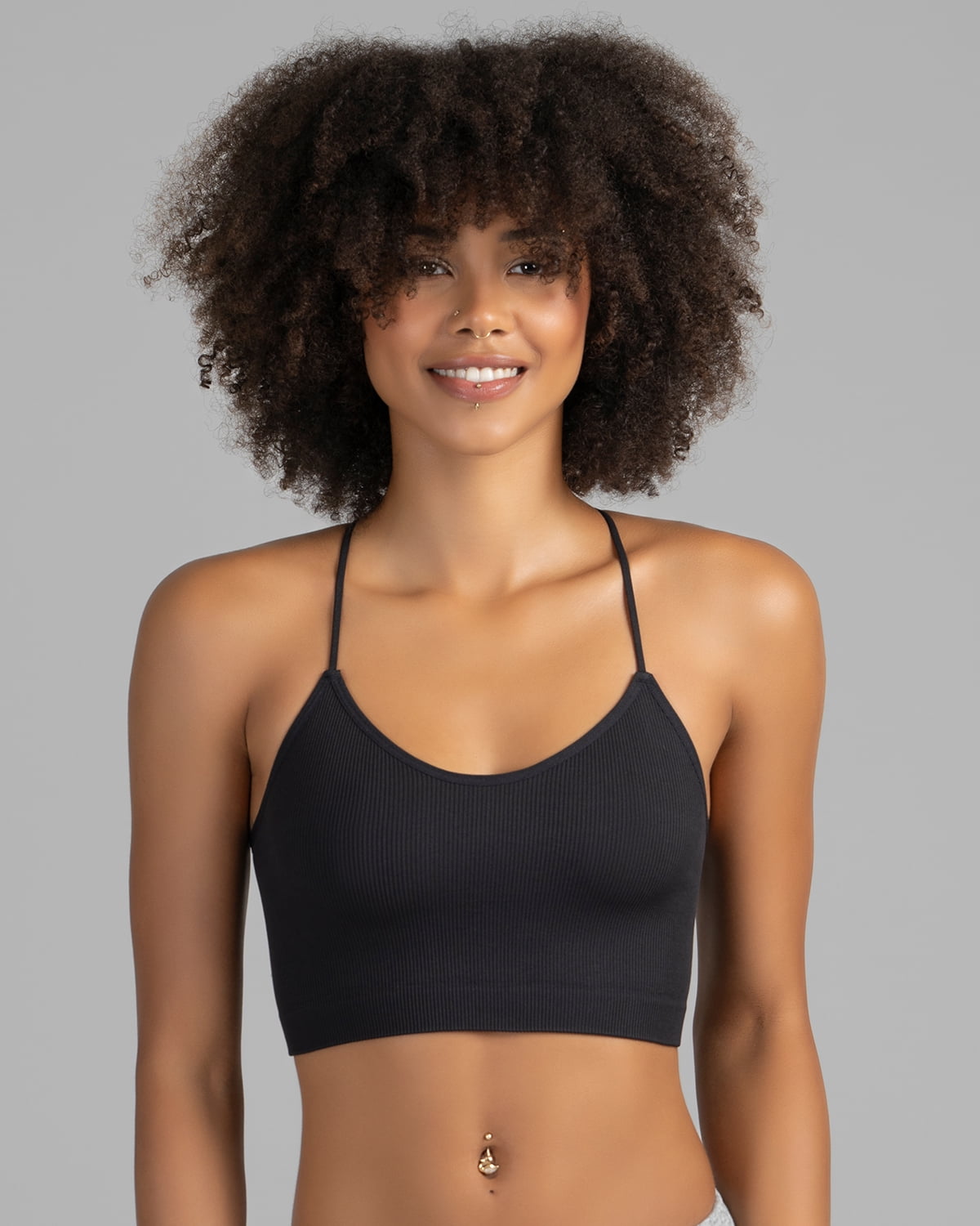 No Boundaries Women's Strappy Back Cami, Sizes XS-3XL