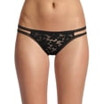 thumbnail image 1 of No Boundaries Strappy Lace Cheeky Panty, Sizes XS-3XL, 1 of 3