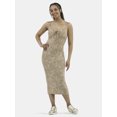 thumbnail image 1 of No Boundaries Strappy Midi Dress, Women's, 1 of 4