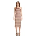 thumbnail image 1 of No Boundaries Stripe Tank Dress, Women's and Women's Plus, 1 of 5