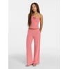No Boundaries Striped Tube Top and Pants Set, 2-Pi