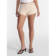 No Boundaries Studded Micro Shorts, 1.5'' Inseam, Women's Sizes XXS-XXL