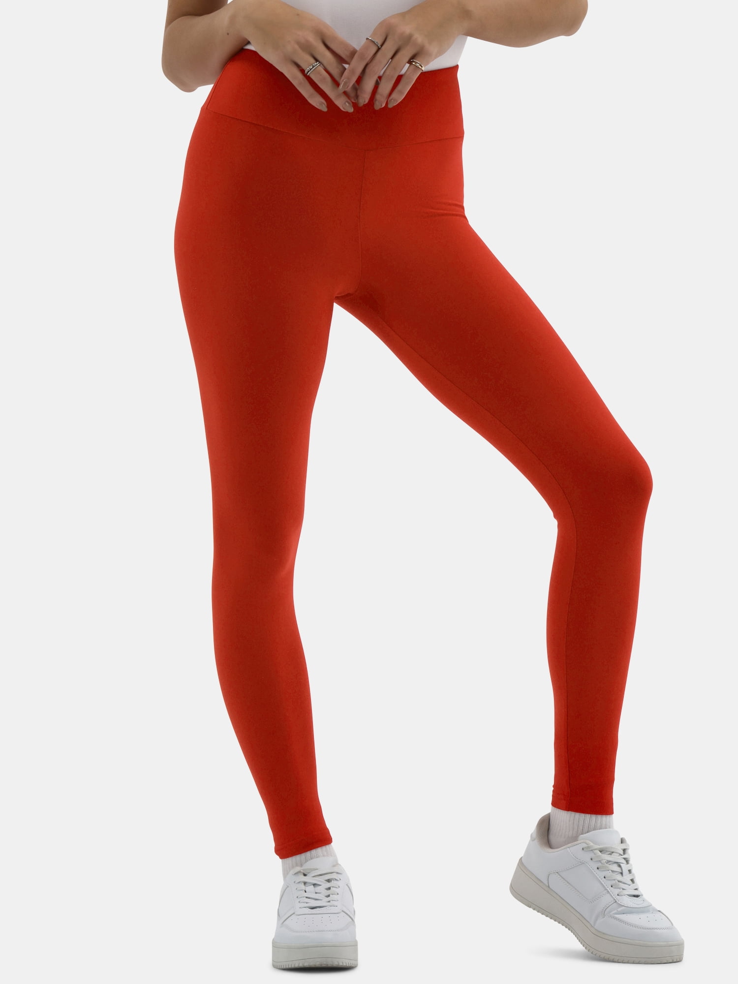 No Boundaries Faux Sueded Ankle Leggings, 27.5”Inseam, 1 or 2-Pack, Women's & Women's Plus Sizes XXS-4X