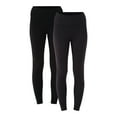 thumbnail image 1 of No Boundaries Faux Sueded Ankle Leggings, 27.5”Inseam, 1 or 2-Pack, Women's & Women's Plus Sizes XXS-4X, 1 of 5