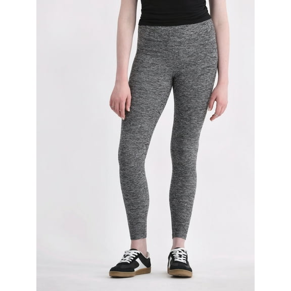 No Boundaries Faux Sueded Ankle Leggings, 27.5”Inseam, 1 or 2-Pack, Women's