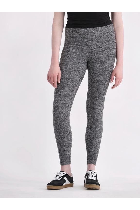 Faux Sueded Ankle Leggings, 27.5”Inseam, 1 or 2-Pack, Women's & Women's Plus Sizes XXS-4X
