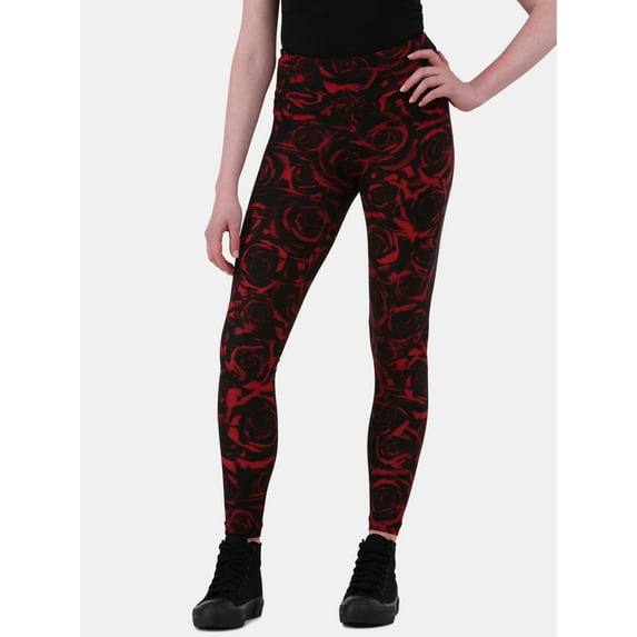 No Boundaries Faux Sueded Ankle Leggings, 27.5”Inseam, 1 or 2-Pack, Women's & Women's Plus Sizes XXS-4X