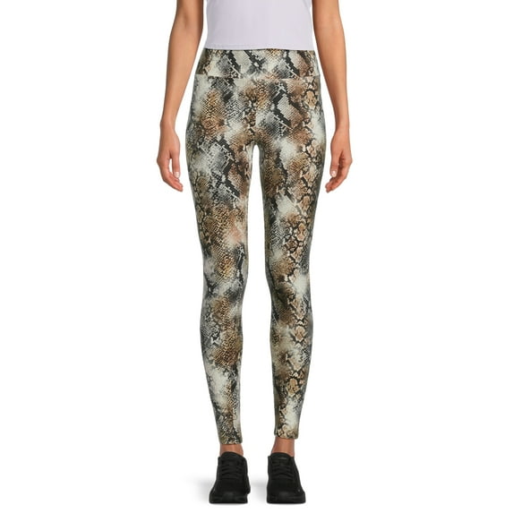 No Boundaries Faux Sueded Ankle Leggings, 27.5”Inseam, 1 or 2-Pack, Women's & Women's Plus Sizes XXS-4X