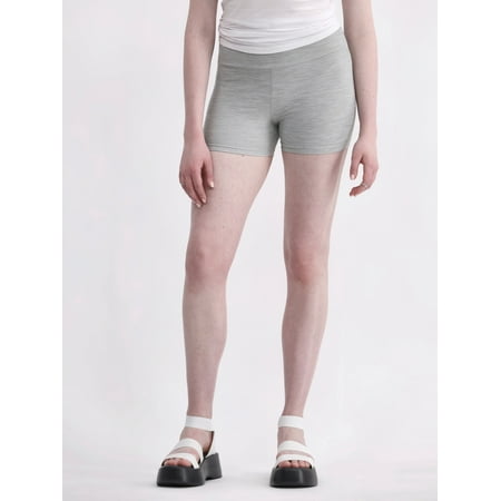No Boundaries Jersey Shorty Shorts, 3” Inseam, Women's