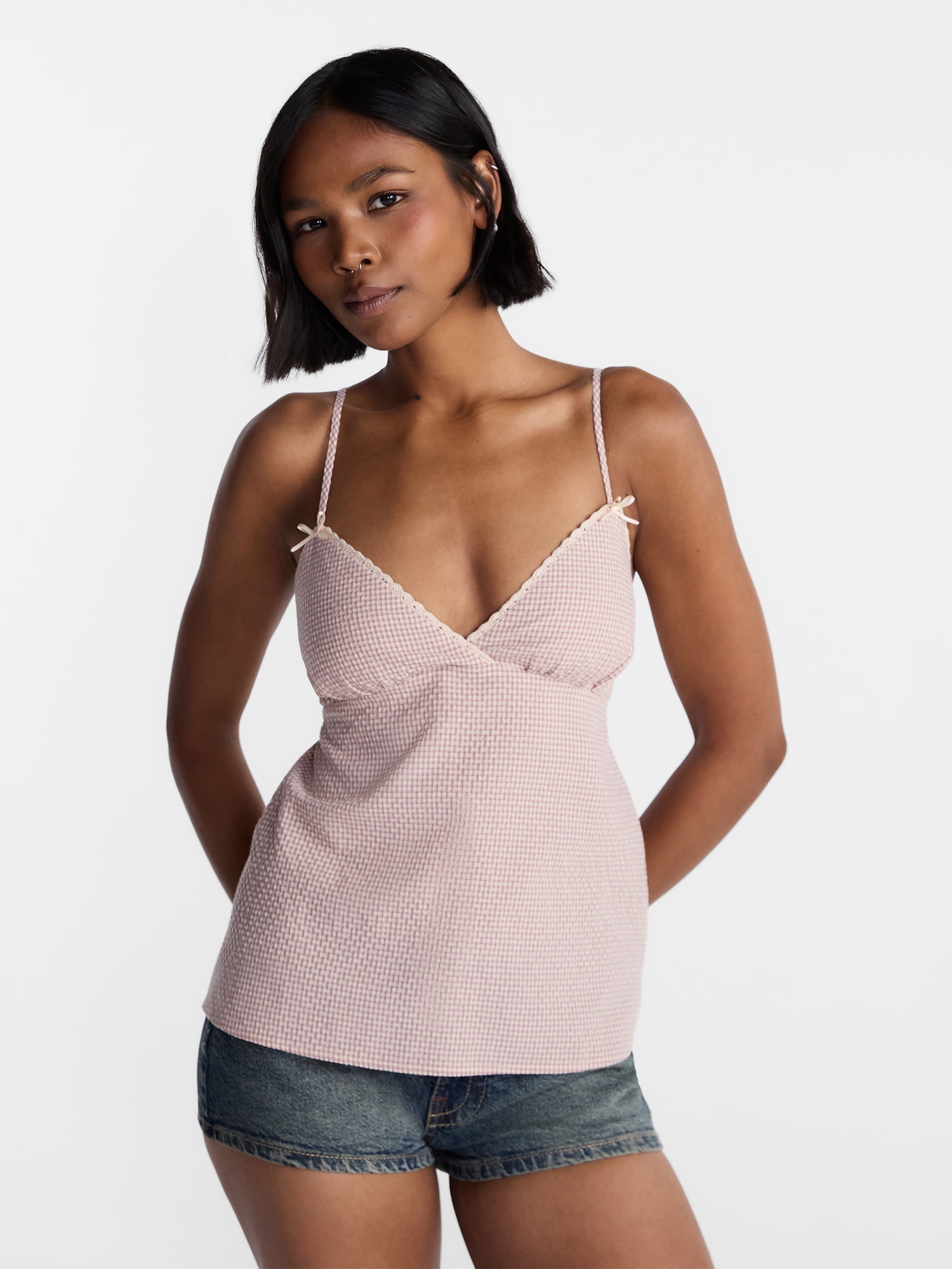 No Boundaries Surplice Top, Women's XXS-XXL