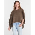 thumbnail image 1 of No Boundaries Sweater Poncho, Midweight, Women’s XS-XXL, 1 of 5