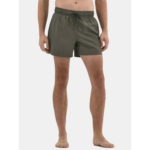 No Boundaries Men's & Big Men's Swim Trunks, 5" Inseam, Sizes S-3XL
