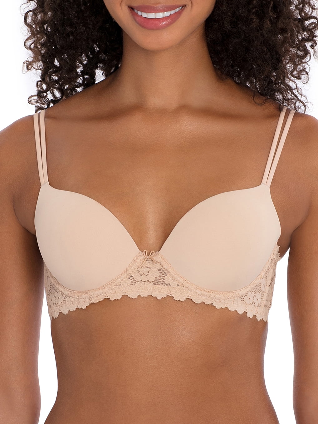 No Boundaries T Shirt Bra with Lace Frame Style 47230 