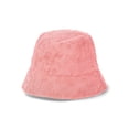 thumbnail image 1 of No Boundaries Terry Bucket Hat, Women’s, Coral, 1 of 4