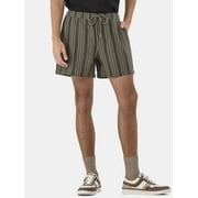 No Boundaries Textured Fabric Shorts, 5" Inseam, Men's & Big Men's, Sizes XS-5XL