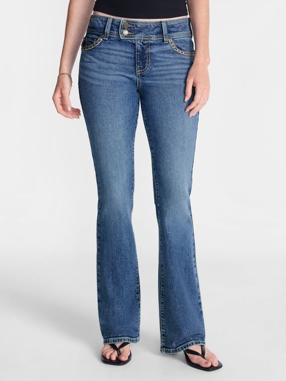 Extended Tab Bootcut Jeans, 31.5'' Inseam, Women’s 00-20