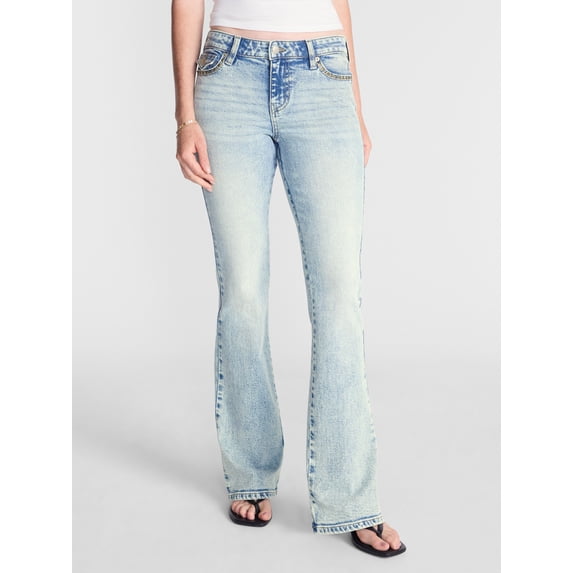 No Boundaries Extended Tab Bootcut Jeans, 31.5'' Inseam, Women’s 00-20