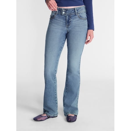 No Boundaries Extended Tab Bootcut Jeans, 31.5'' Inseam, Women’s 00-20