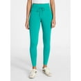 thumbnail image 1 of No Boundaries Tie Front Leggings, 26.5" Inseam, Women's XXS-1X, 1 of 5