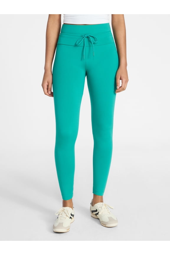 Tie Front Leggings, 26.5" Inseam, Women's XXS-1X