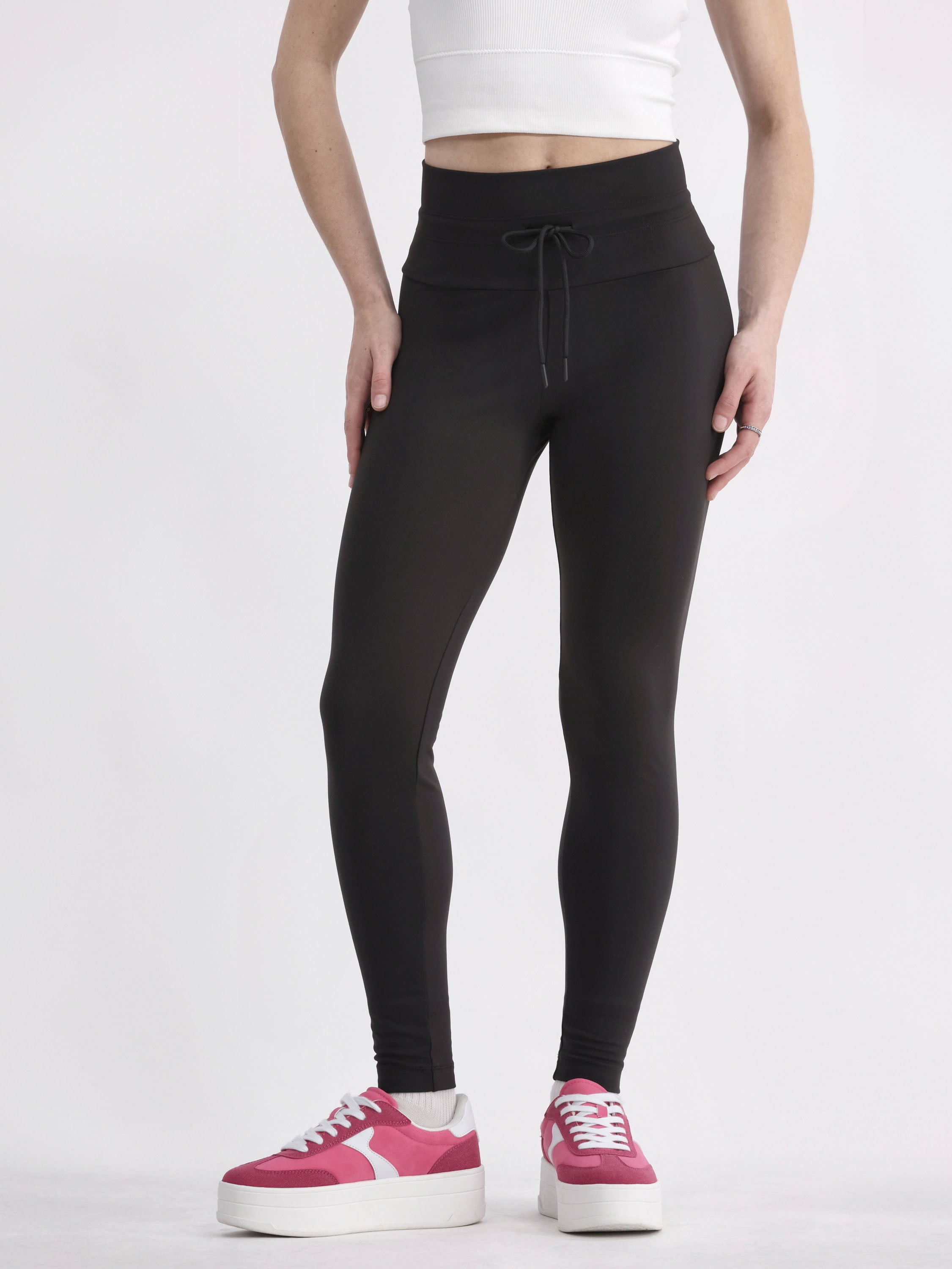 Tie Front Leggings, Women's