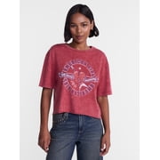 No Boundaries Tom Petty American Girl Graphic Boyfriend Tee, Women's XXS-XXL