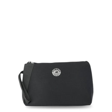 No Boundaries Triangle Beach Pouch, Black, Women’s