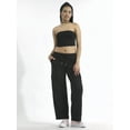 thumbnail image 1 of No Boundaries Tube Top and Cargo Pants Set, 2-Piece, Women's, 1 of 2