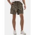 thumbnail image 1 of No Boundaries Men's & Big Men's Twill Cargo Shorts, 7" Inseam, Sizes XS-5XL, 1 of 5