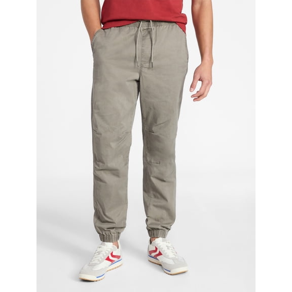 No Boundaries Twill Jogger Pants, Men's XS-5XL