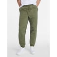 thumbnail image 1 of No Boundaries Twill Jogger Pants, Men's XS-5XL, 1 of 5