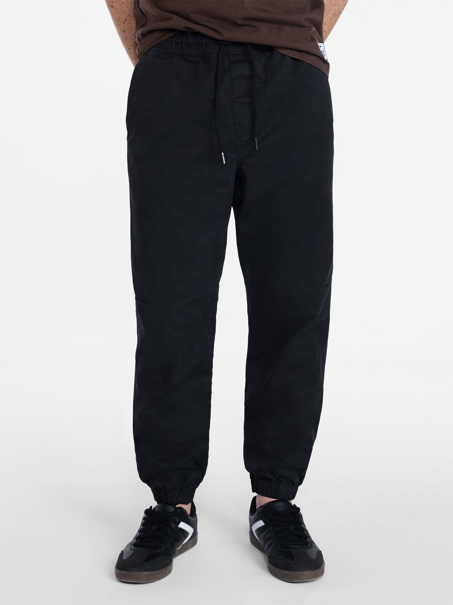 No Boundaries Twill Jogger Pants, Men's XS-5XL