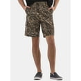 thumbnail image 1 of No Boundaries Men's & Big Men's Twill Long Cargo Shorts, 9" Inseam, Sizes XS-5XL, 1 of 5