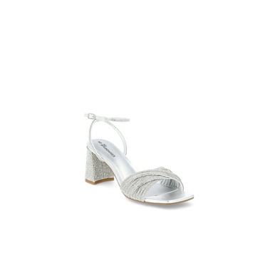 No Boundaries Twist Sparkle Heels, Women’s