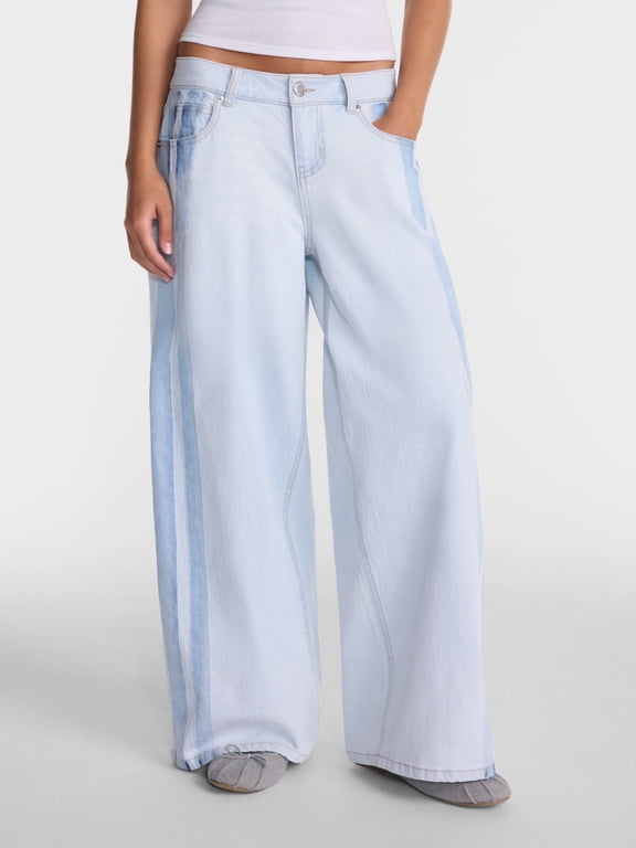 Ultra Baggy Barrel Jeans, 32.5'' Inseam, Women's Waist Sizes 00-20