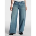 thumbnail image 1 of No Boundaries Ultra Baggy Jeans, 30.5", 32.5'', 34.5" Inseams, Women's and Women's Plus 00-4X, 1 of 6