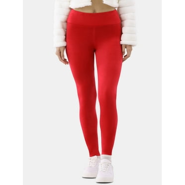 No Boundaries Velour Leggings, 1 or 2-Pack, Women's and Women's Plus