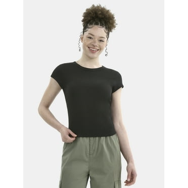 No Boundaries Waffle Tee, Women's