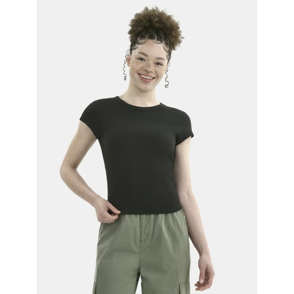 No Boundaries Waffle Tee, Women's