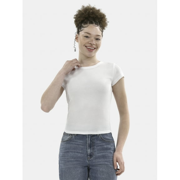 No Boundaries Waffle Tee, Women's