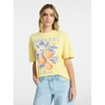 thumbnail image 1 of No Boundaries Washed Graphic Boyfriend Tee, Women's XXS-XXL, 1 of 5