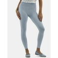 thumbnail image 1 of No Boundaries Washed Ribbed Seamless Leggings, 23.5” Inseam, Women's, 1 of 5