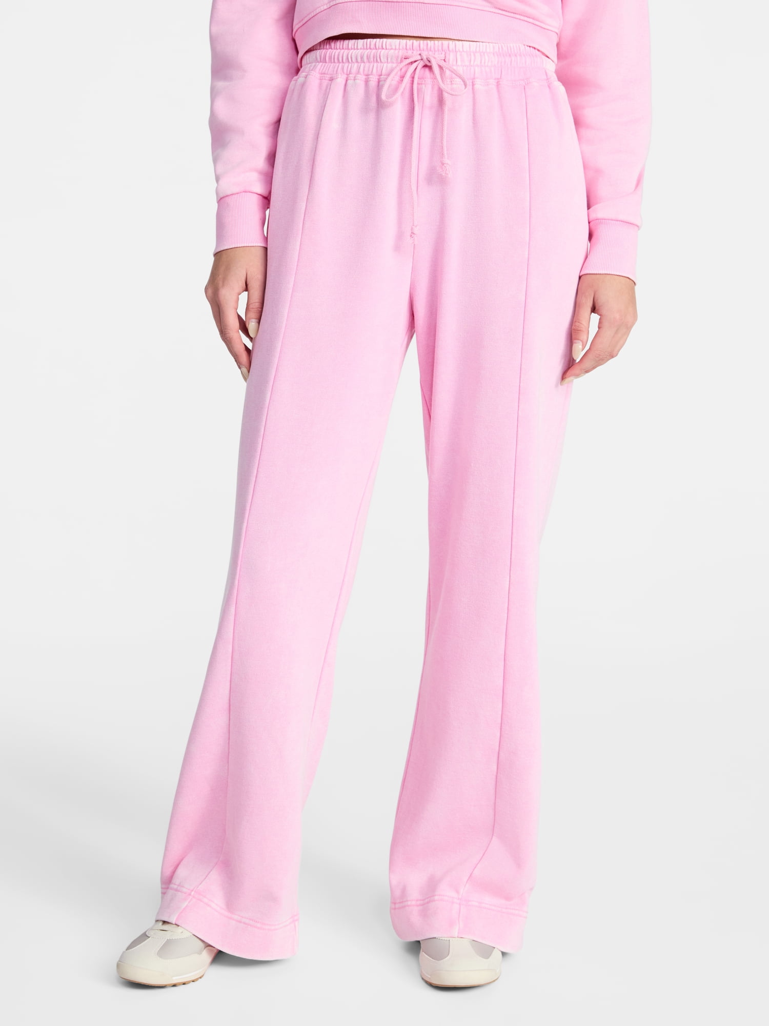 Mineral Wash Wide-Leg Sweatpants, 31'' Inseam, Women's XXS-XXL