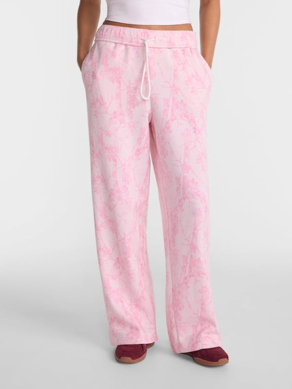 Wide Leg Fleece Pants, 28", 30", 32" Inseams, Women's & Women's Plus XXS-4X