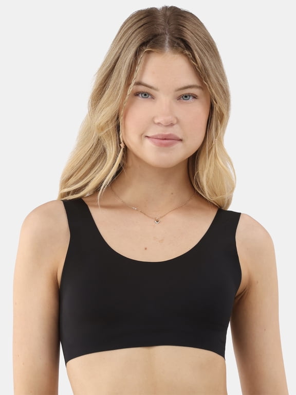 Wire-Free Bonded Scoop Bra, Sizes XS to XXXL
