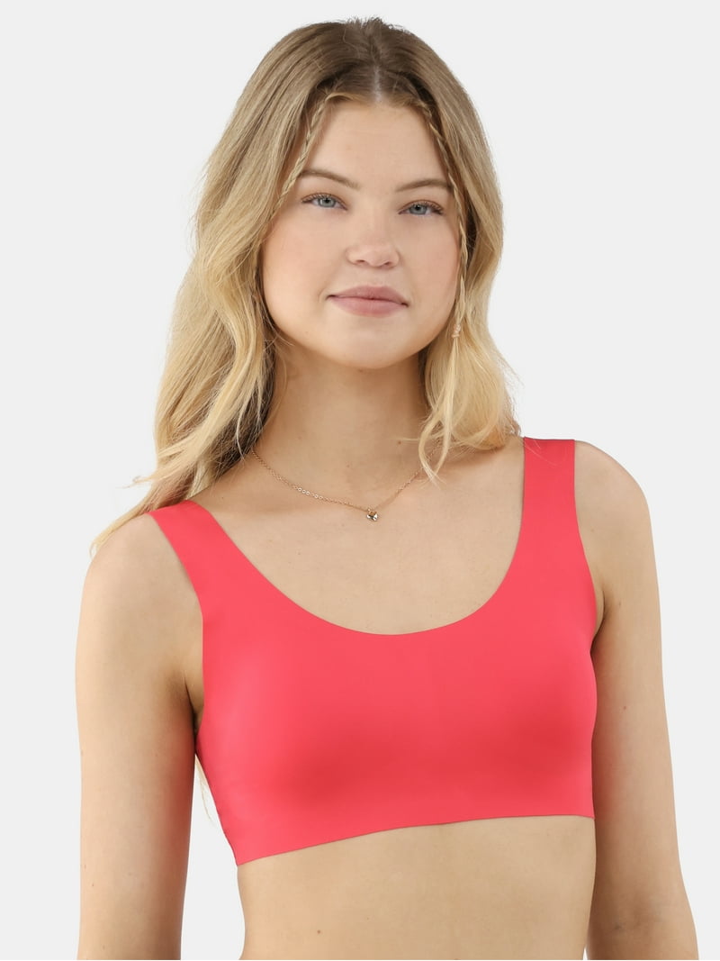 No Boundaries Wireless Comfy Supportive Scoop Bra, Sizes XS to