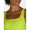 thumbnail image 1 of No Boundaries Wire-Free Bonded Square Neck Bra, Sizes XS to XXXL, 1 of 8