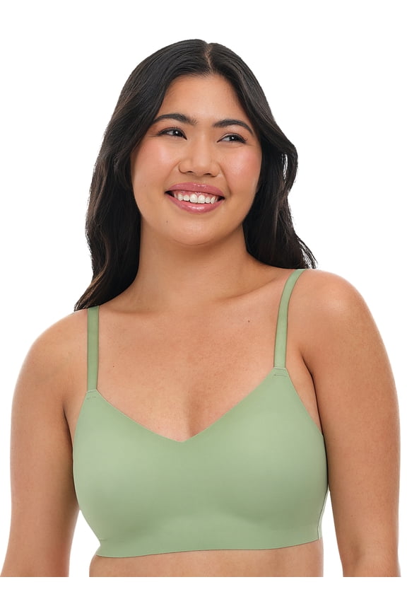 Wire-Free Bonded Voop Bralette, Sizes XS-XXXL