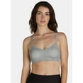 thumbnail image 1 of No Boundaries Wire-Free Bonded Voop Bralette, Sizes XS-XXXL, 1 of 3